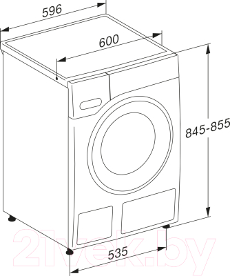 Стиральная машина Miele WWR 880 WPS PWash 2.0 Wifi White Edition / 11WR8806D- фото6