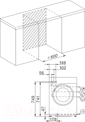 Стиральная машина Miele WWR 880 WPS PWash 2.0 Wifi White Edition / 11WR8806D- фото7