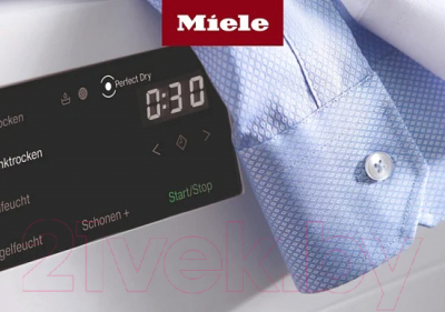 Сушильная машина Miele TWC 220 WP 8 kg White Edition / 12WC2202RU- фото7