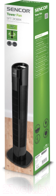 Вентилятор Sencor SFT 3108 BK- фото3