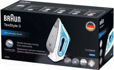 Утюг Braun Texstyle 3 SI3053BL- фото3