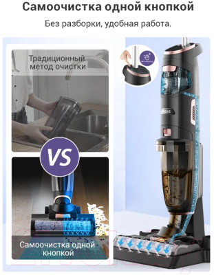 Вертикальный пылесос iLife W100- фото4