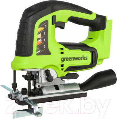 Электролобзик Greenworks GD24JS бесщеточный 24V / 3601407- фото4