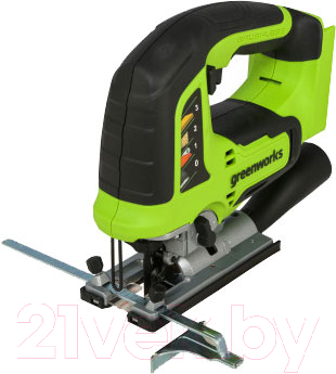 Электролобзик Greenworks GD24JS бесщеточный 24V / 3601407- фото5