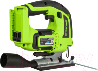 Электролобзик Greenworks GD24JS бесщеточный 24V / 3601407- фото6