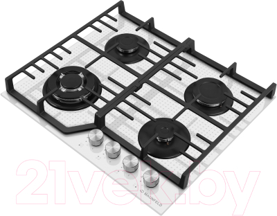 Газовая варочная панель Maunfeld EGHG.64.73CW/G- фото3