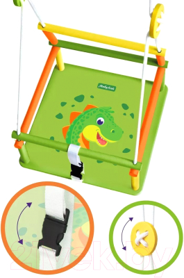 Качели Moby Kids Комета Дино / 962264- фото2