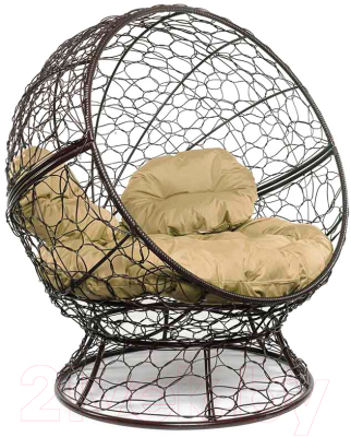 Кресло садовое M-Group Апельсин / 11520201- фото