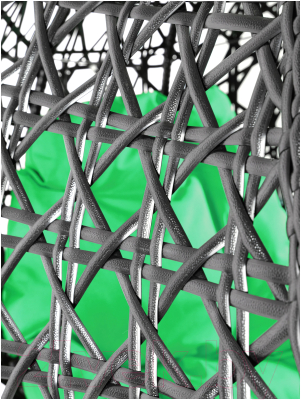 Кресло подвесное M-Group Для двоих Люкс / 11510404- фото3