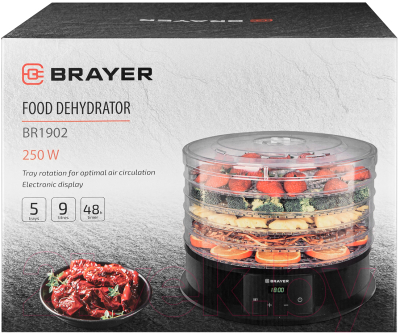 Сушилка для овощей и фруктов Brayer BR1902- фото10