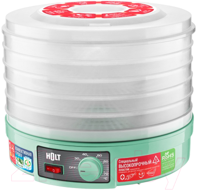 Сушилка для овощей и фруктов Holt HT-FD-002- фото