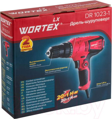 Дрель-шуруповерт Wortex LX DR 1023-1 / 0334331- фото6