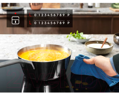 Индукционная варочная панель Electrolux EIV63440BS- фото4