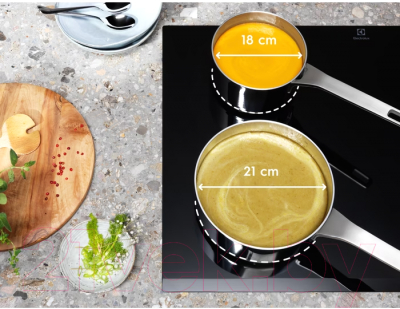 Индукционная варочная панель Electrolux EIV63440BS- фото5