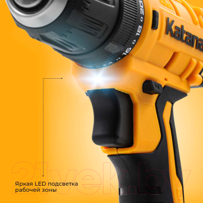 Аккумуляторная дрель-шуруповерт Katana HD Line BCD 5000 / KBCD5000.00- фото5