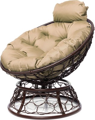 Кресло садовое M-Group Папасан пружинка мини / 12090201- фото8