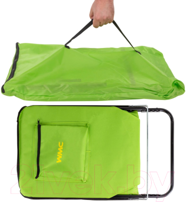 Складной шезлонг WMC Tools WMC-SP-156B(56086)- фото2