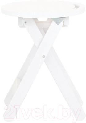 Табурет складной Мебелик Снег- фото4