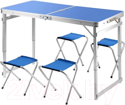 Комплект складной мебели Bison A-4-60x120-BL- фото