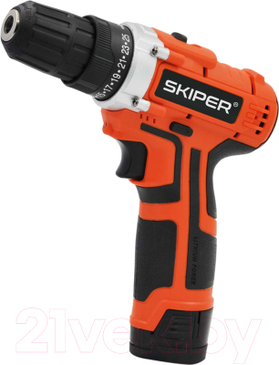 Аккумуляторная дрель-шуруповерт Skiper CS2600-1 (кейс)- фото2