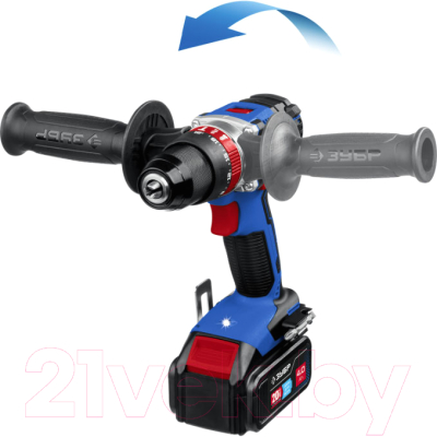 Аккумуляторная дрель-шуруповерт Зубр DBS-201-42- фото4