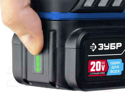 Аккумуляторная дрель-шуруповерт Зубр DBS-201-42- фото5