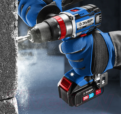 Аккумуляторная дрель-шуруповерт Зубр DBS-201-42- фото6