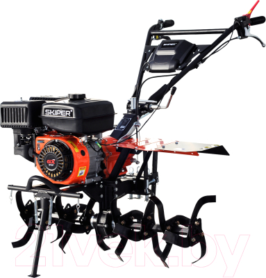 Мотокультиватор Skiper SP-860S (8л.с., без ВОМ, пон.передача, 3+1, большой бак и глушитель, без колес)- фото