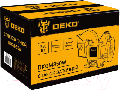 Точильный станок Deko DKGM350W / 063-4423- фото6