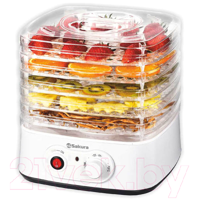 Сушилка для овощей и фруктов Sakura SA-7808- фото7