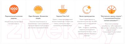 Блендер стационарный NutriBullet NB200DG Select- фото8