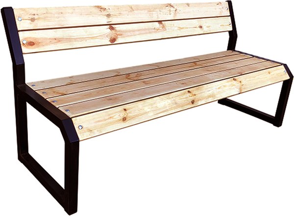 Скамья садовая M-Group Модерн 40 / 18190415