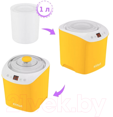 Йогуртница Kitfort KT-4090-1- фото4