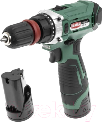 Аккумуляторная дрель-шуруповерт Hammer ACD122QC- фото
