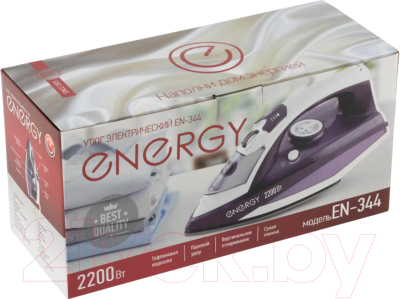 Утюг Energy EN-344 / 270076 (фиолетовый)- фото4