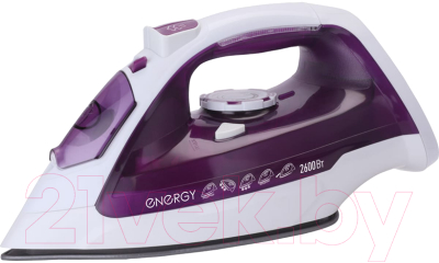 Утюг Energy EN-348 / 270081 (белый/фиолетовый)