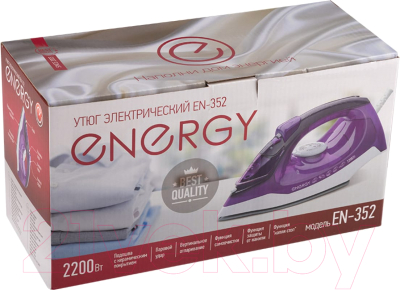 Утюг Energy EN-352 / 270093 (фиолетовый)- фото4