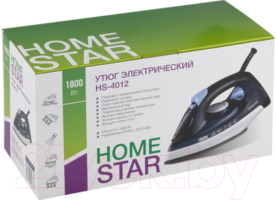 Утюг HomeStar HS-4012 / 105545 (синий)- фото4