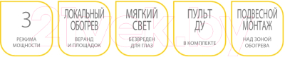 Инфракрасный обогреватель Ballu BIH-LL-2.1-S- фото8