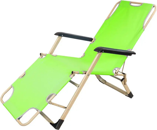 Складной шезлонг ISMA С зонтиком ISMA-FG-HY-8009Z- фото3