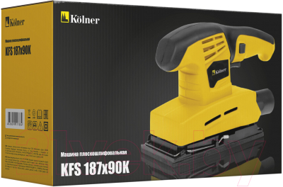 Вибрационная шлифовальная машина Kolner KFS 187x90К- фото9