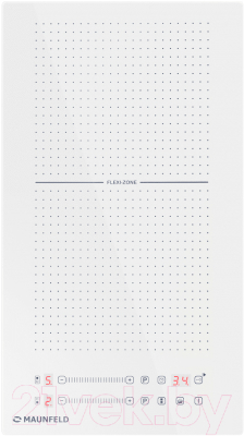 Индукционная варочная панель Maunfeld CVI292S2FWH- фото