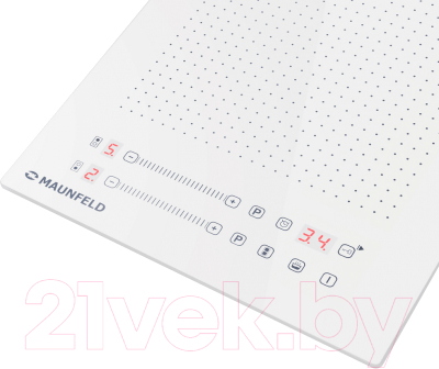 Индукционная варочная панель Maunfeld CVI292S2FWH- фото5
