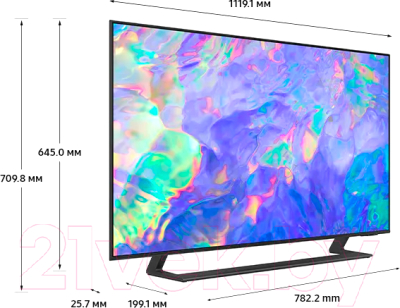 Телевизор Samsung UE50CU8500UXRU- фото6