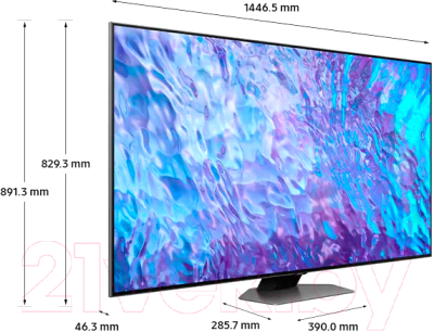 Телевизор Samsung QE65Q80CAUXRU- фото7