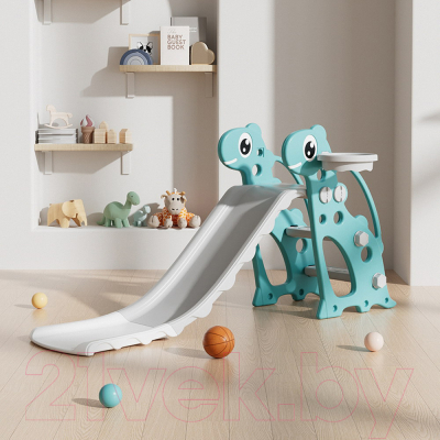 Горка Pituso Зубастик / FE-HT-KAL-green- фото7