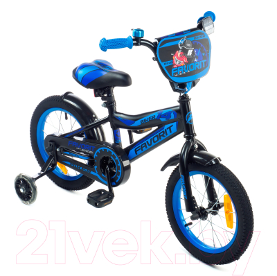 Детский велосипед FAVORIT Biker 14 / BIK-14BL- фото3