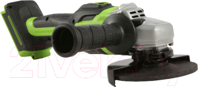 Угловая шлифовальная машина Greenworks GD24AG бесщеточная 24V / 3200207- фото4