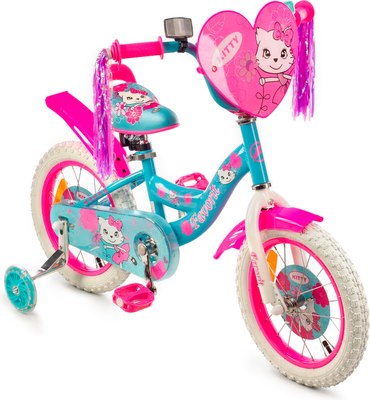 Детский велосипед FAVORIT Kitty KIT-14GN- фото2