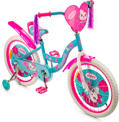 Детский велосипед FAVORIT Kitty KIT-20GN- фото2
